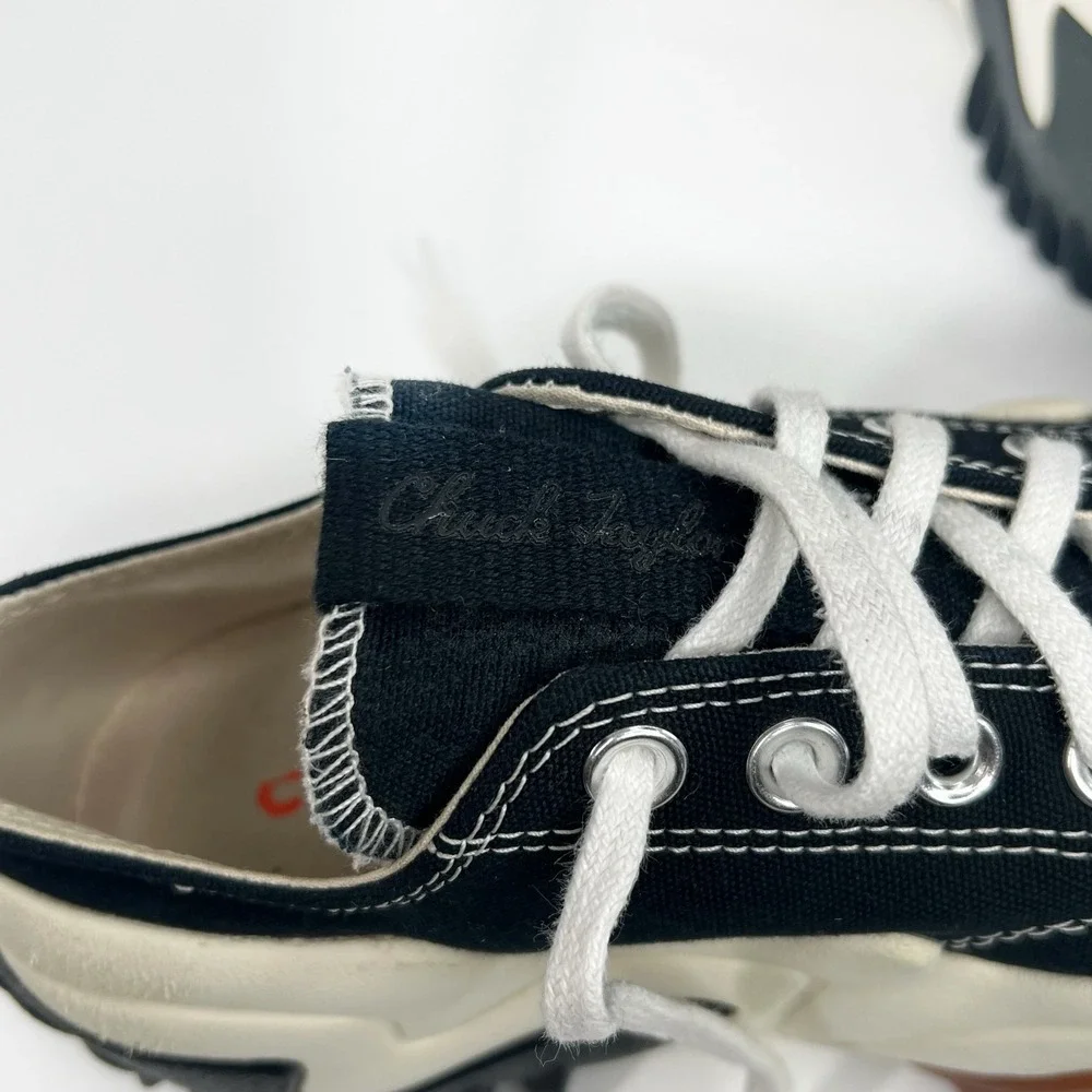 CONVERSE Run Star Motion Platform Sneakers Black and White M: 6 W: 7.5:
